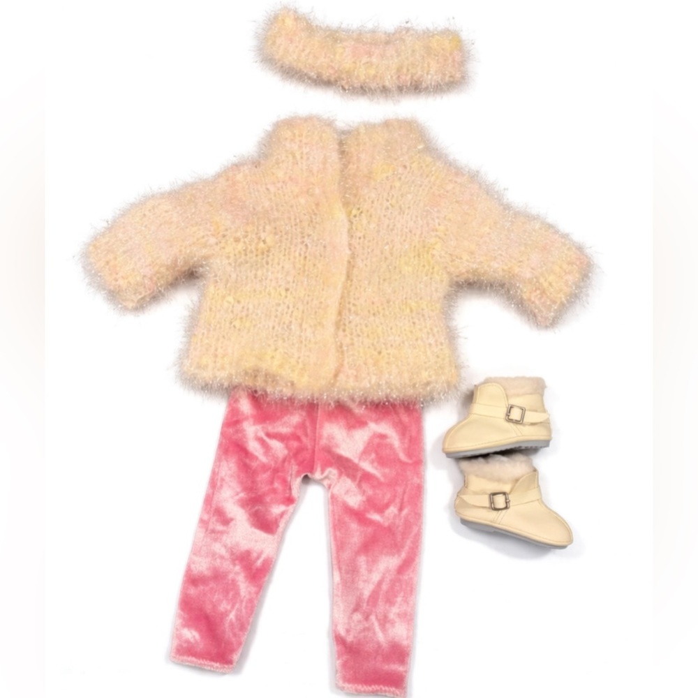 Retired Pleasant Co 1998 AGOT Original Snowball Outfit & Leggings, Complete Set